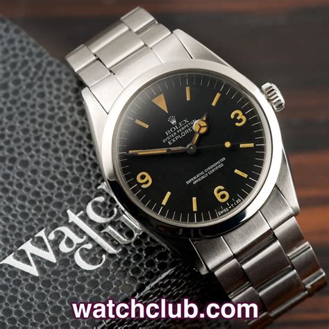 vintage rolex patina|Rolex vintage explorer.